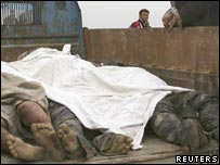 Corpos no Iraque
