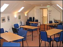 Upstairs meeting room 