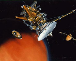 Cassini-Huygens artist's view (NASA/JPL)