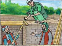 لالباز، جانباز او آدم خان