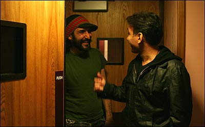 شادمهر و بهزاد در استودیو