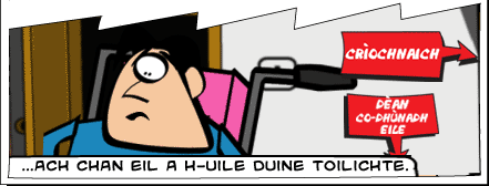 ...ach chan eil a h-uile duine toilichte.