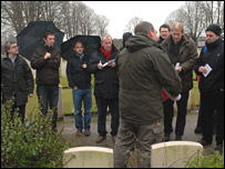 The production team in Ypres