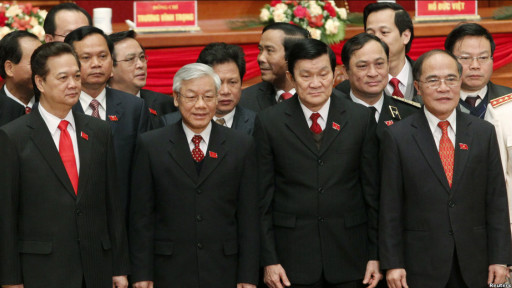 Các lãnh đạo Bộ Chính trị Đảng CSVN