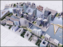 The Manhatten style island