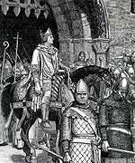 Odo leaving Rochester Castle