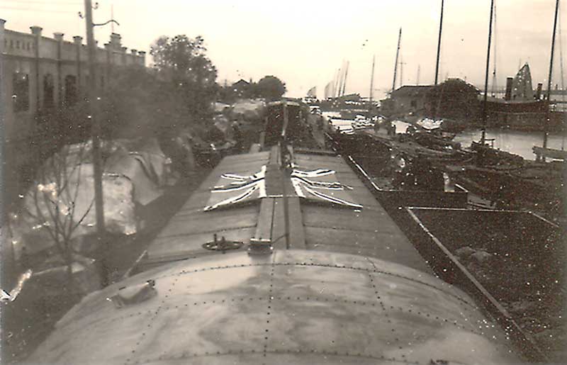 Views from train on way to Hong Kong in 1930s