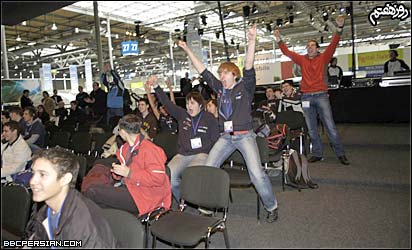 واکنش تيم روسيه هنگام اعلام نام کشورشان