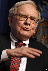 Ông Warren Buffett, 77 tuổi