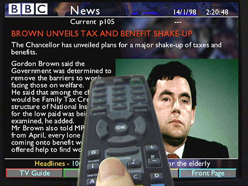 Proposed design for a News Story from 1998