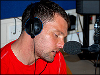 Graeme Murty taking calls from fans