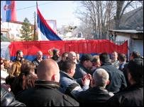 Mitroviça'da gösteriler