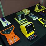 A selection of table-top and handheld games.