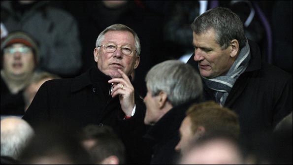 Ferguson loses his cool after United's penalty claims are turned down
