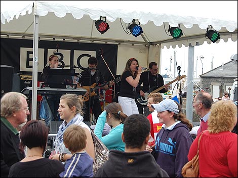 The U.S. Monster Trucks on the BBC Stage