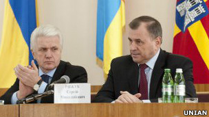 Володимир Литвин та Сергій Рижук