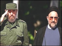 کاسترو و خاتمی