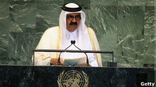 أمير قطر الشيخ حمد بن خليفة آل ثاني