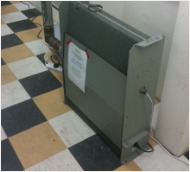 The radiator powered by tv signals