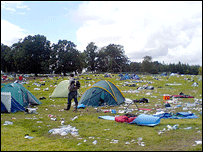 V Festival aftermath