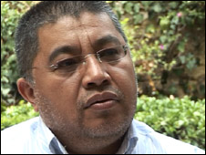 Doctor Martín Barrón, criminólogo del Instituto Nacional de Ciencias Penales