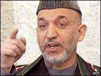 Afghánský prezident Hamíd Karzáí