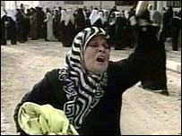 Mulher no tiroteio de Beit Hanoun