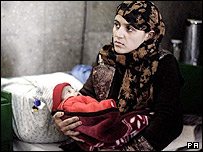 مادر و کودک افغان