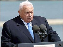 Ariel Sharon, primeiro-ministro de Israel