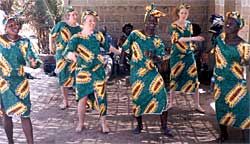 Lamin Jassey dance workshop