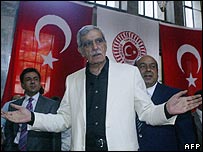 احمد ترک، از رهبران کرد در پارلمان ترکیه