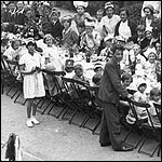 Tea Party for Coronation of King George VI, Studley Rise, Trowbridge, May 1937.