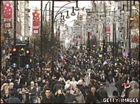 Londra'da Oxford Street