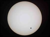 Transit of Venus as seen by the children