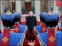 Джордж Буш у Монголії