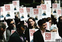 एलन जॉन्सटन की रिहाई के लिए रैलियाँ