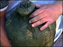 Откопаниот ќуп, наводно за маслиново масло