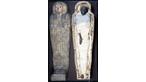 The Egyptian mummy Takabuti and her case