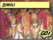 360 photo in Belfast Hindu temple at Diwali