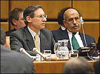 برادعی و گلد اسميت در اجلاس شورای حکام - آژانس بين المللی انرژی اتمی