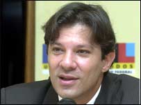 O ministro da Educação, Fernando Haddad