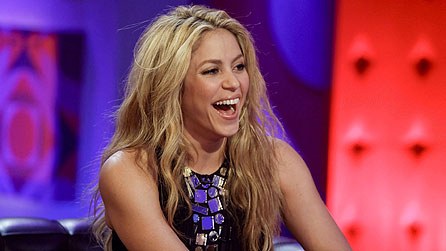 Shakira on Friday Night With Jonathan Ross (image: BBC/Hot Sauce)