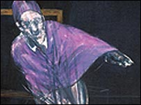 Study of a Pope, 1955 (detail)