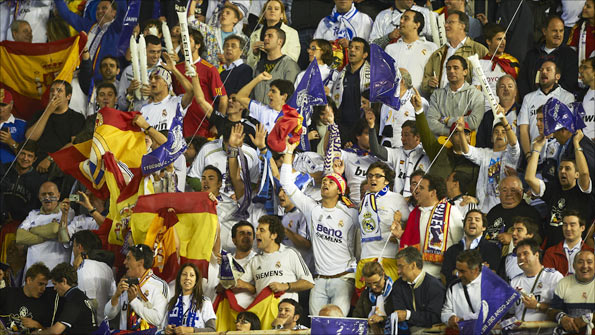 Real Madrid fans