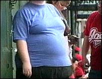 Obézní žena, ilustrační foto