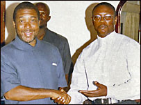 Charles Taylor and Kwaku Sakyi-Addo