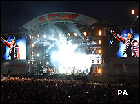 Isle of Wight Festival Stage (Zak Hussein/PA Wire)