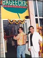 Aditya and Dipesh at the opening
