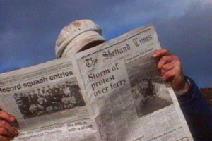 Isobel tries to save the ferry