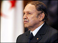 Cezayir Devlet Başkanı Abdülaziz Buteflika